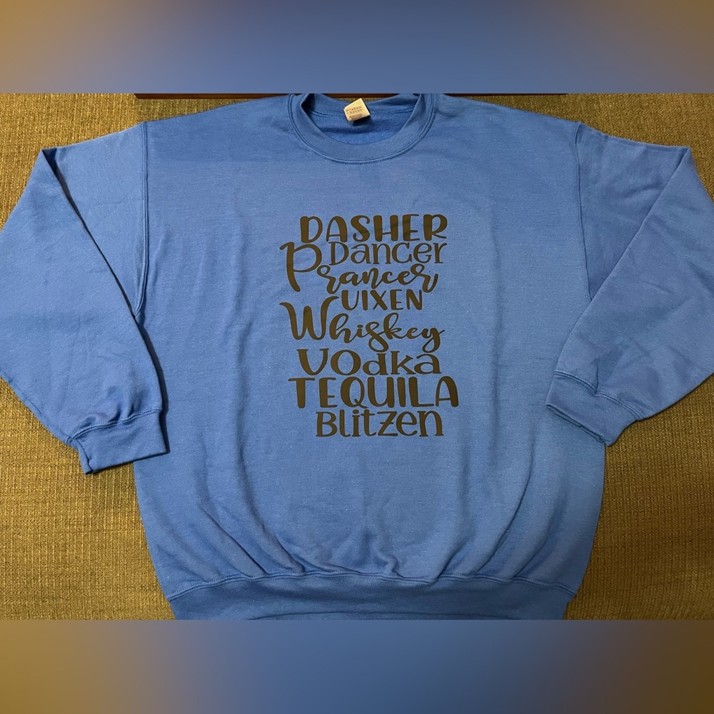 New Funny Reindeer Christmas Sweatshirt